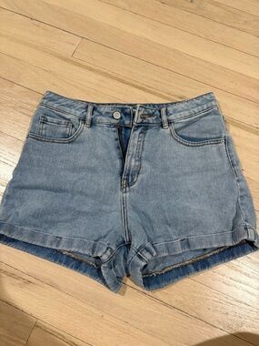 Pacsun Light Wash Denim Women’s Shorts - Blue